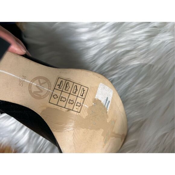 Michael Kors, leather boots, knee-high size 5 1/2 - Picture 5 of 10